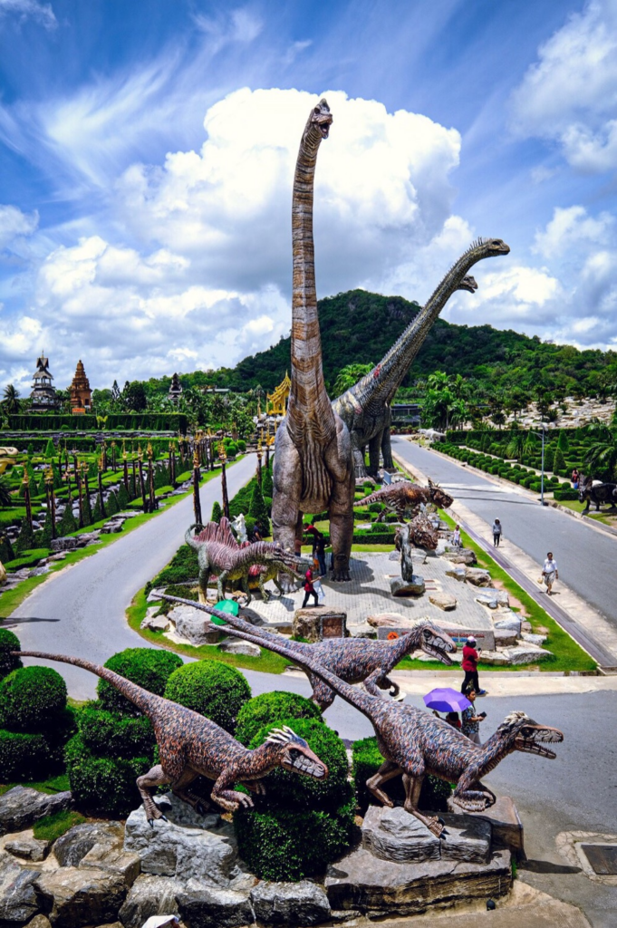 สวนนงนุชพัทยา ไดโนเสาร์ สวนระดับโลก