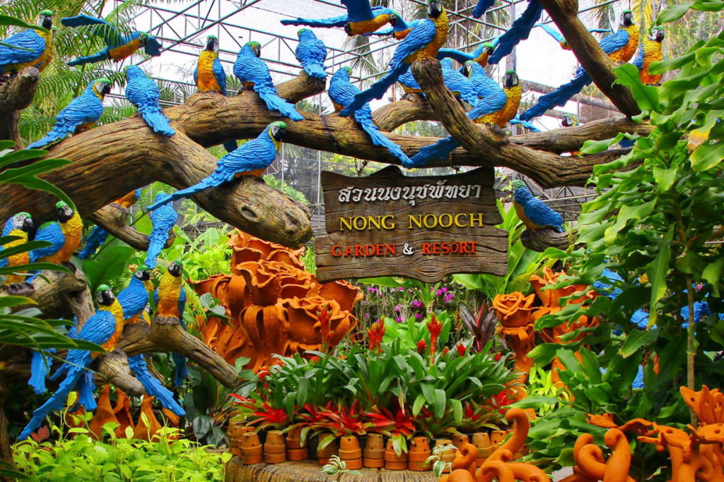 สวนนงนุชพัทยา ไดโนเสาร์ สวนระดับโลก